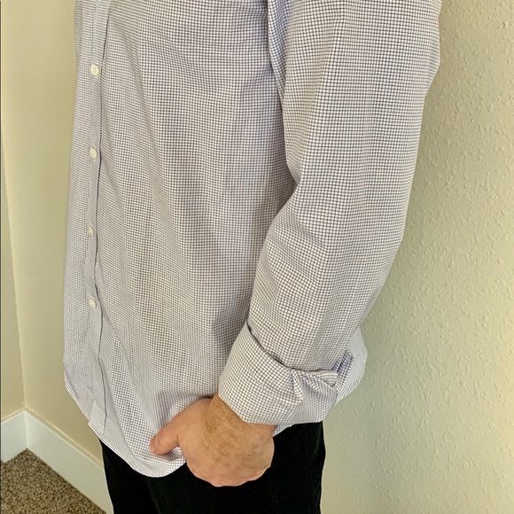 J. Crew Slim Wrinkle-Free Dress Shirt, L - Picture 2 of 6